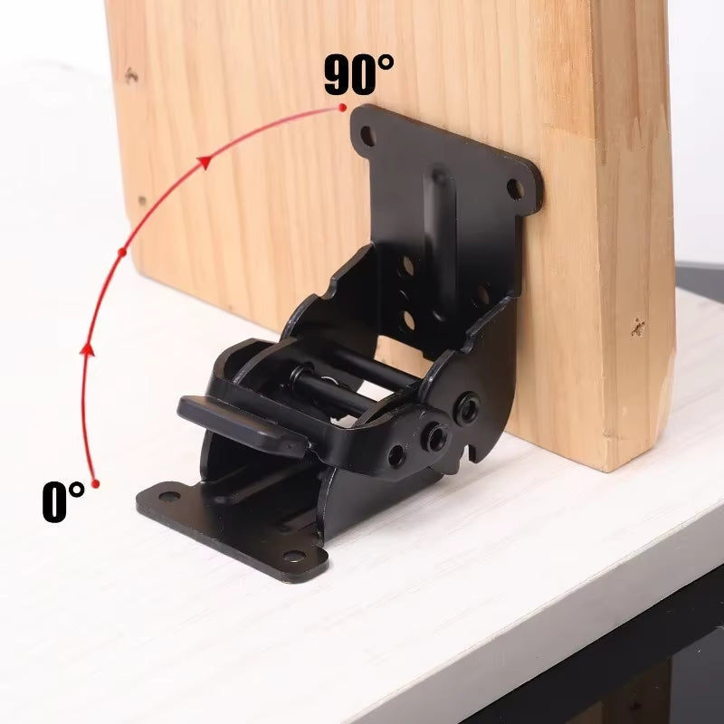 Équerre de table pliante en acier autoloqueuse jusqu'à 225 kg – Lot de 2