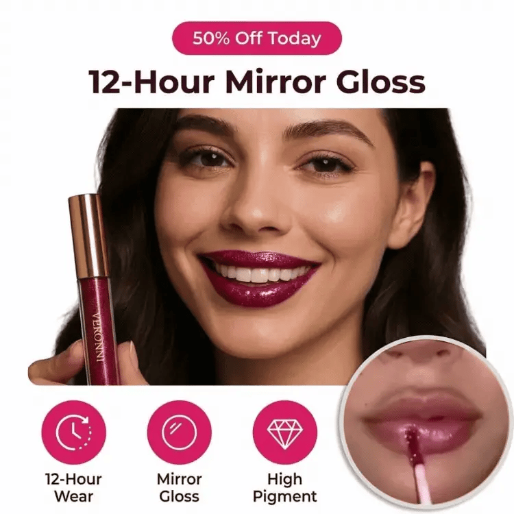 Rouge à Lèvres Liquide Longue Tenue 12h – Éclat Diamant Hydratant