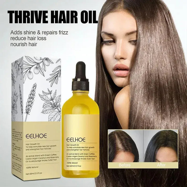 Jairy™ – Huile essentielle naturelle pour une croissance capillaire saine et forte [1 + 1 Gratuit]