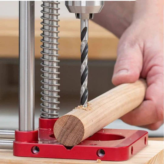 Guide de perçage précis en acier allié pour bois et béton