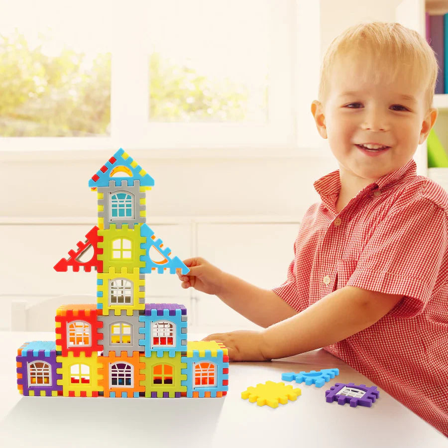 Blocs de Construction Montessori pour Enfants – Jeu Créatif Éducatif