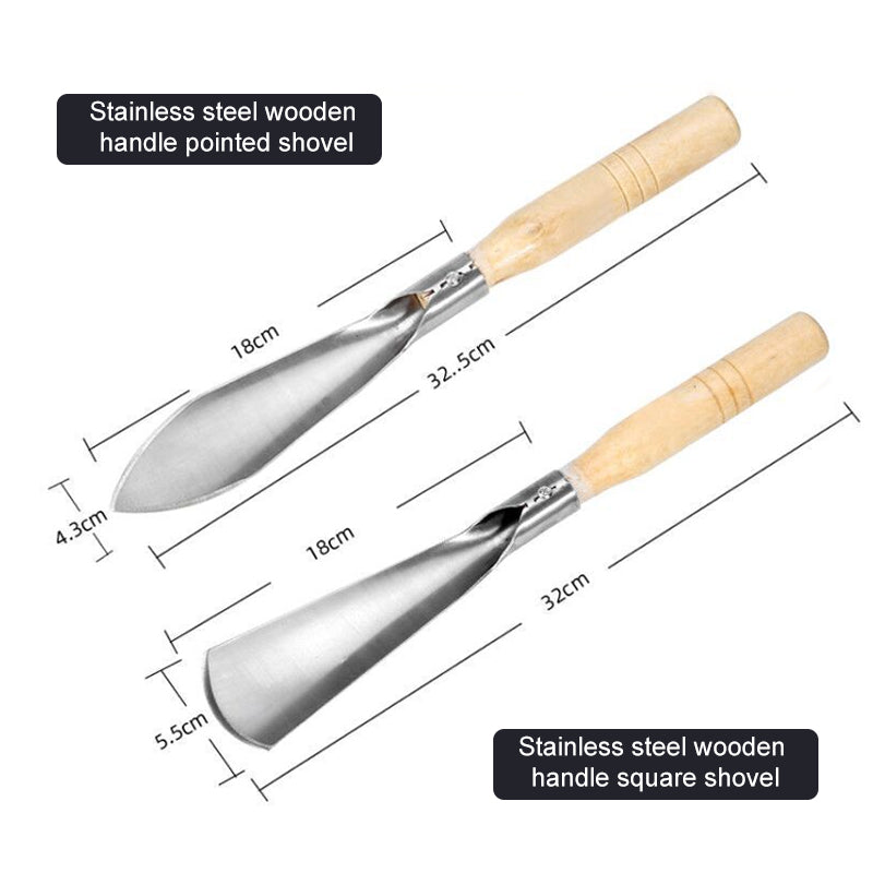 Truelle de Jardin Ergonomique – Lame en Acier Inoxydable pour Plantation Précise