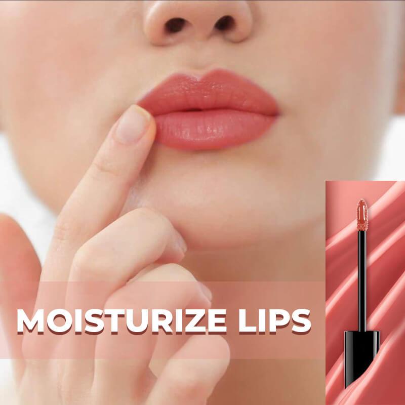 Gloss à Lèvres Longue Tenue Waterproof – Hydratant et Non Collant