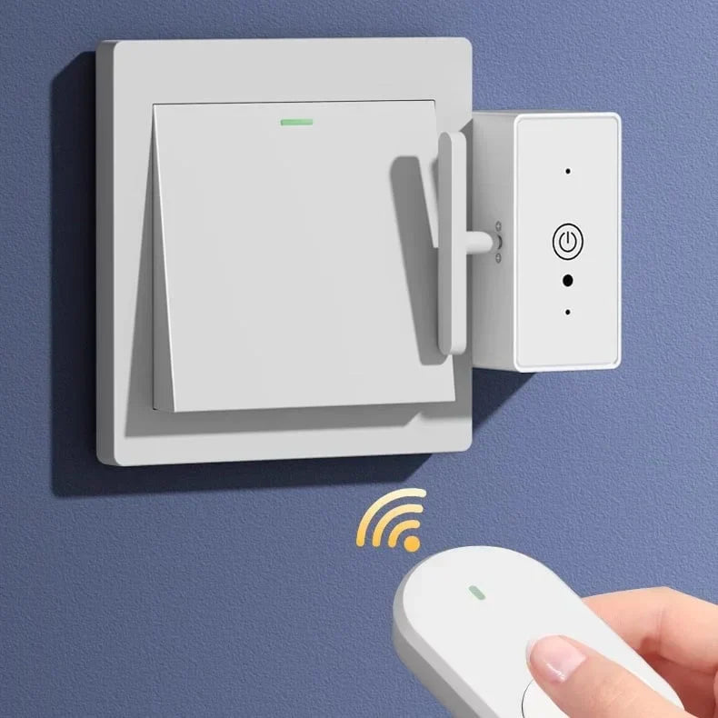 Interrupteur de Lumière Sans Fil avec Télécommande – Rechargeable
