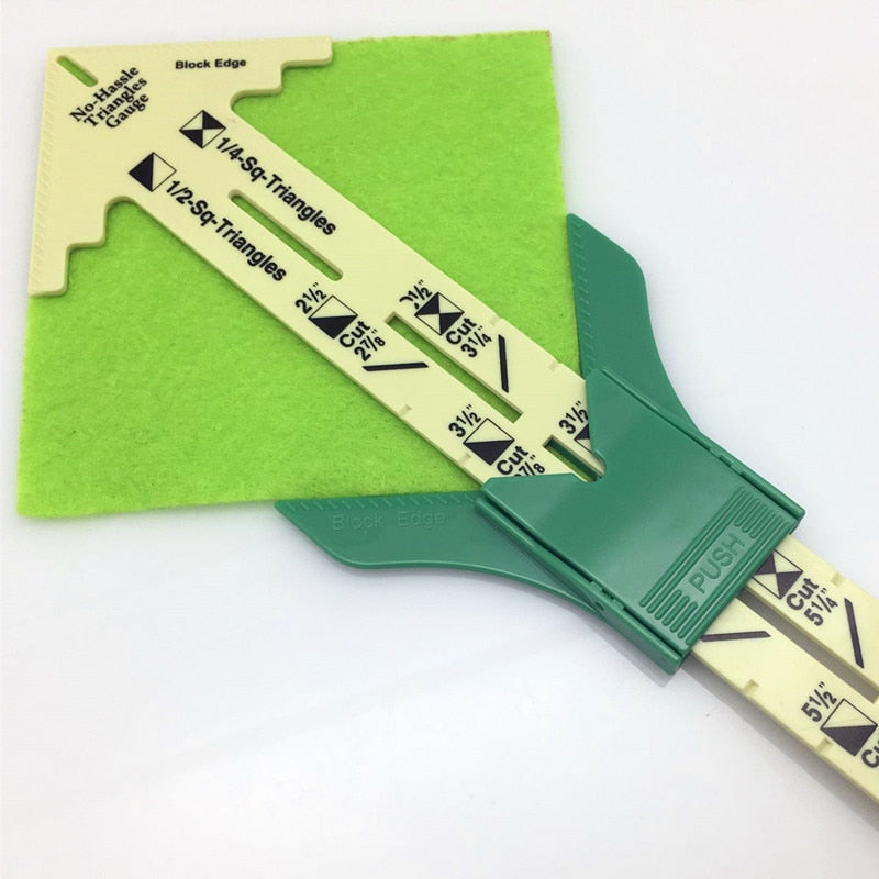 Règle d'ourlet multifonction 5-en-1 pour couture et quilting précis