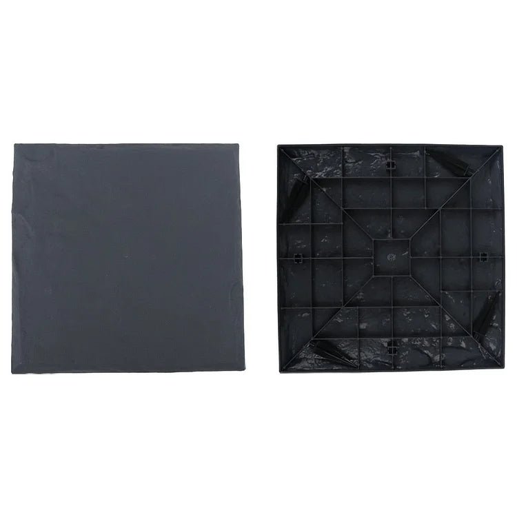 Carreaux Antidérapants Extérieur avec Piquets de Sol pour Allées de Jardin