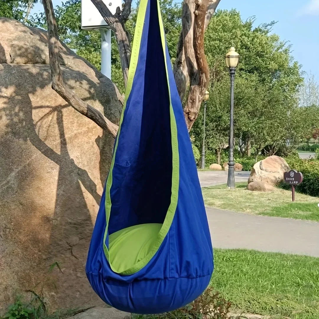 Hamac en Coton 160x68 cm pour Jardin, Balcon et Intérieur