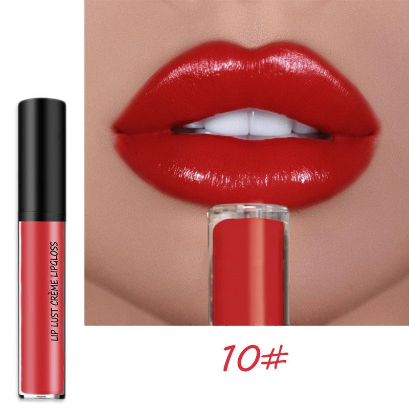 Gloss à Lèvres Longue Tenue Waterproof – Hydratant et Non Collant