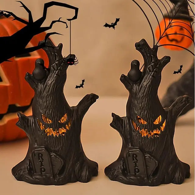 GruselTree™ – Crée une atmosphère chaleureuse et effrayante pour Halloween et plus encore [50 % de réduction]