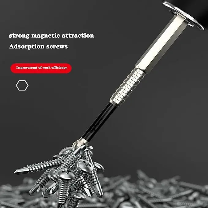Embouts de Tournevis Magnétiques Antidérapants en Acier Allié – Set 6 Tailles