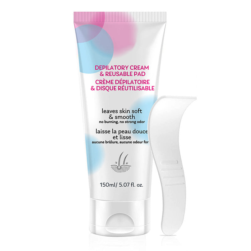 Crème Épilatoire Douce et Rapide pour Peau Lisse – Jambes, Aisselles et Maillot