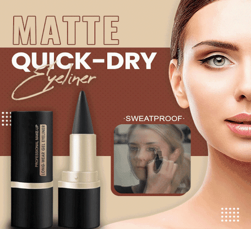 Eyeliner Liquide Mat Étanche à Séchage Rapide – Tenue 12 Heures