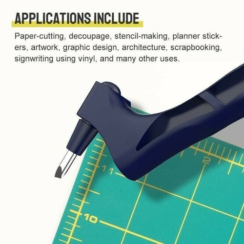 Cutter Rotatif Multifonction 2-en-1 pour Découpe et Gravure DIY