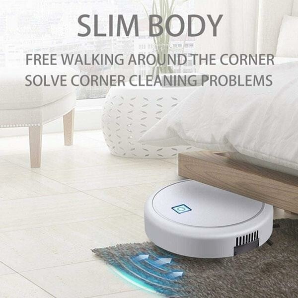 Robot Aspirateur Intelligent – Aspiration, Balayage et Lavage Automatiques