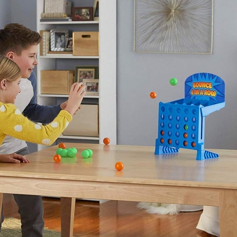Jeu de Rebond Connect 4 – Réflexes et Concentration pour Toute la Famille