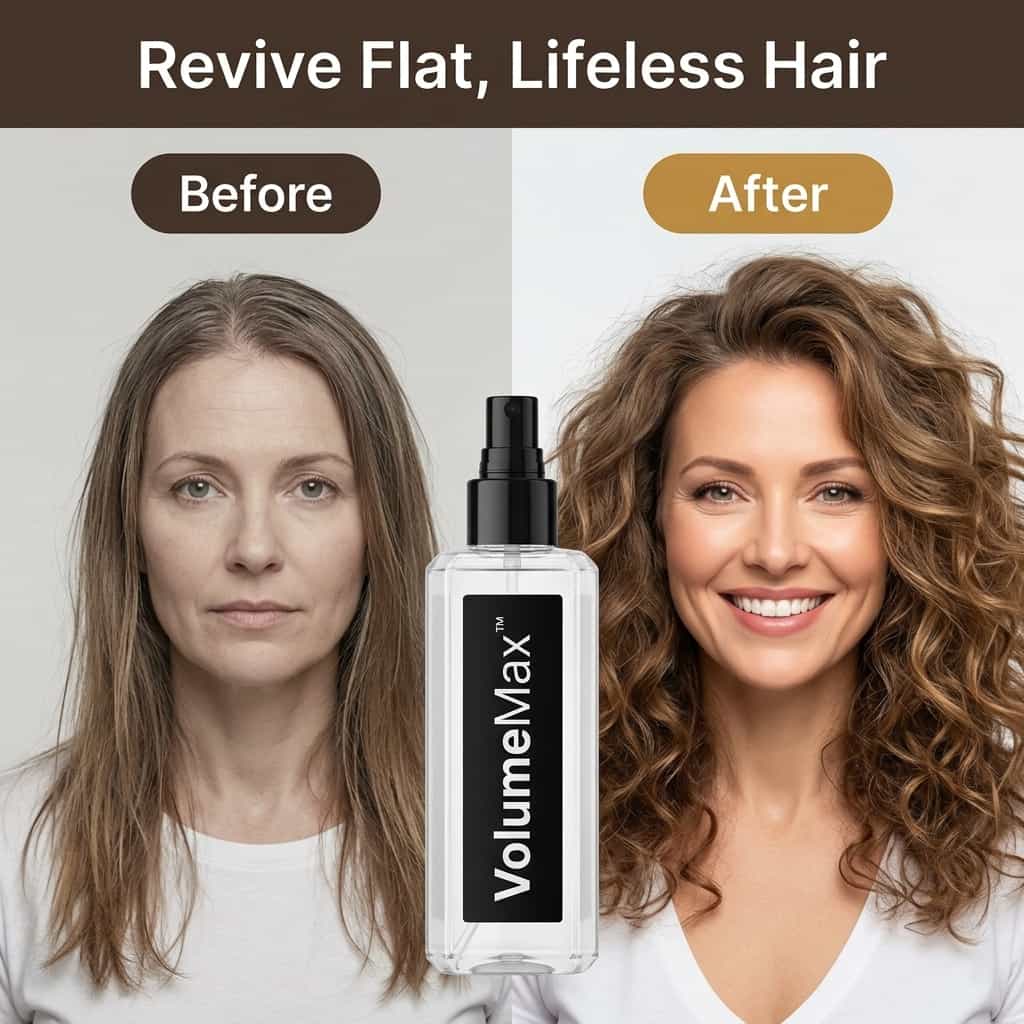 Spray Volume Cheveux Fins – Protéines Végétales et Kératine