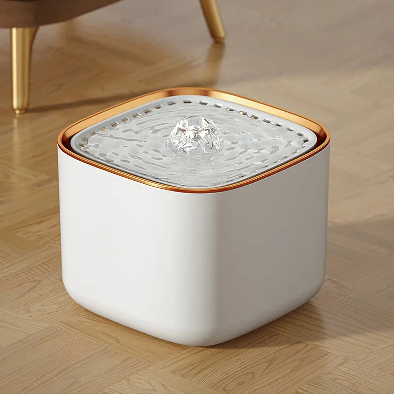 Fontaine à eau pour chat et chien 3L avec filtre et pompe silencieuse