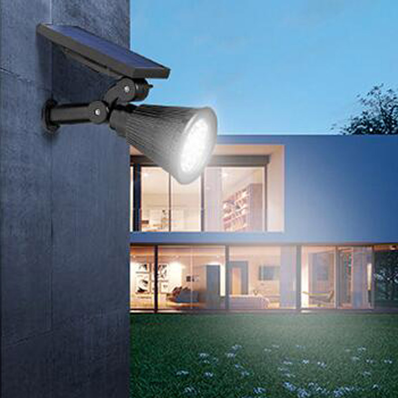 Projecteur de Jardin LED Solaire – Éclairage Extérieur Automatique et Étanche