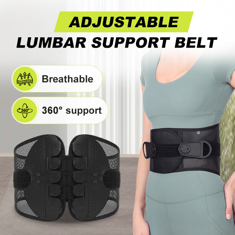 Ceinture Lombaire Ergonomique Légère et Ajustable pour le Dos