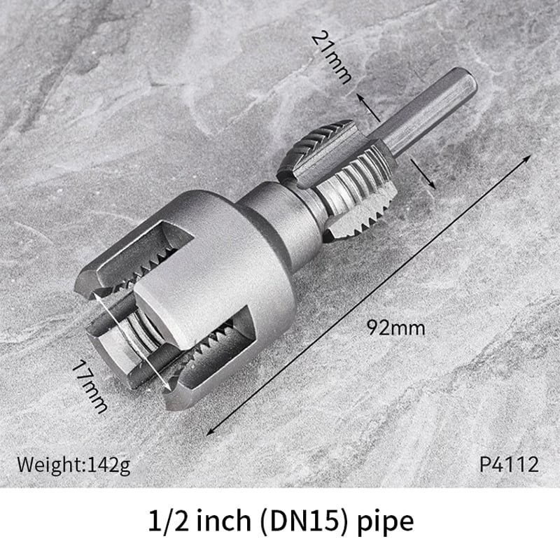 Filière à fileter pour tuyaux en plastique PPR PVC – Filetage intérieur et