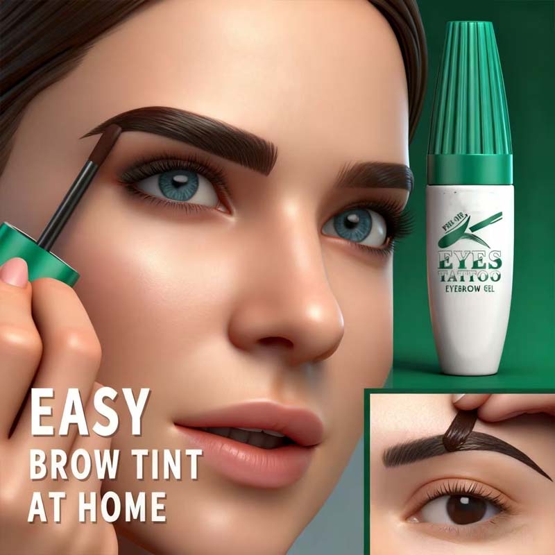 Gel Sourcils Peel-Off Longue Durée Résistant à l'Eau jusqu'à 5 Jours