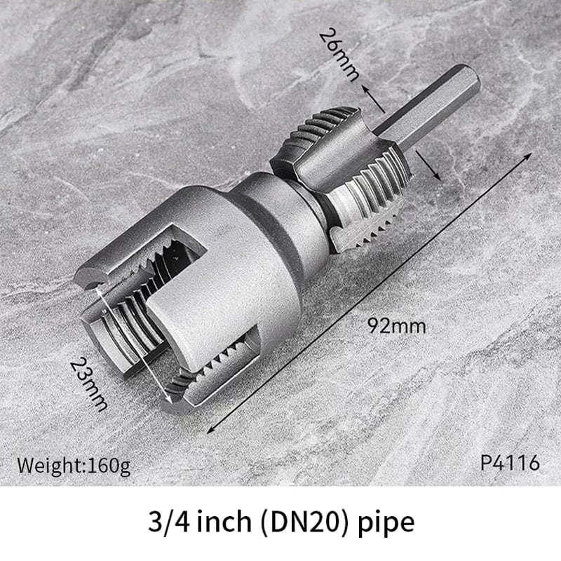 Filière à fileter pour tuyaux en plastique PPR PVC – Filetage intérieur et