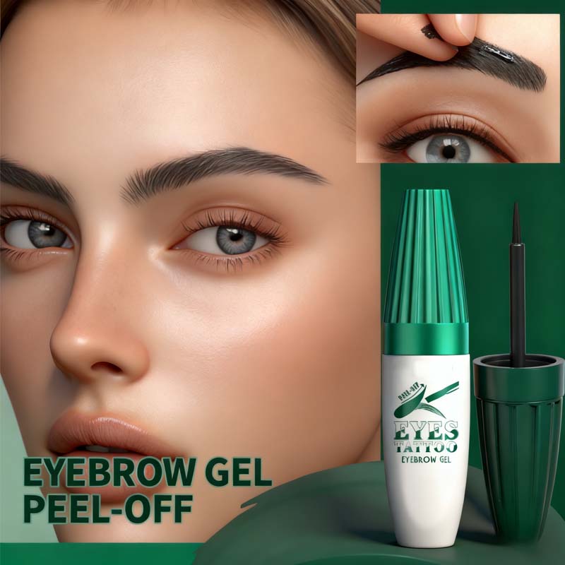 Gel Sourcils Peel-Off Longue Durée Résistant à l'Eau jusqu'à 5 Jours