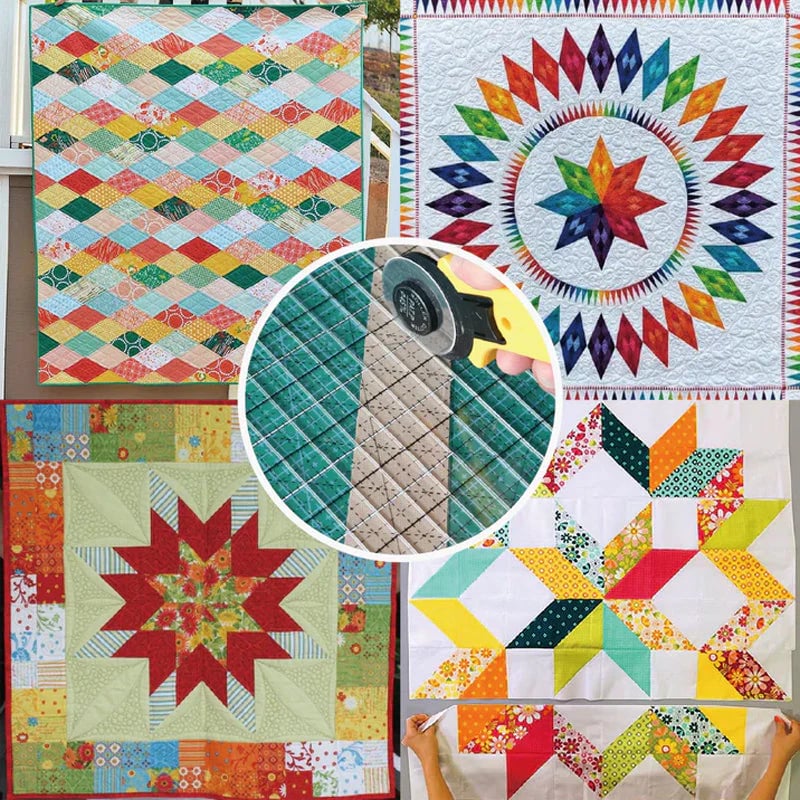 Outil de Découpe de Tissu Précis pour Quilting et Couture