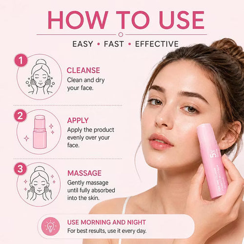 Crème Visage au Collagène et Acide Hyaluronique – Hydratante Repulpante