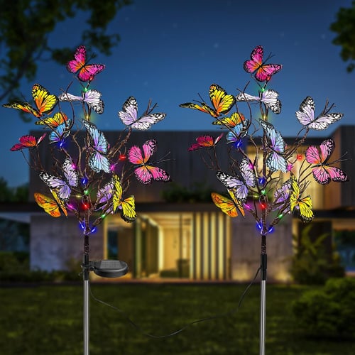 LeuchtFalter™ – Éclairage Extérieur Féérique pour des Nuits Enchantées [50 % de Réduction]