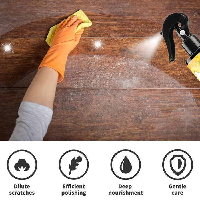 Spray Entretien Bois à la Cire d'Abeille – Nettoyant et Lustrant Naturel