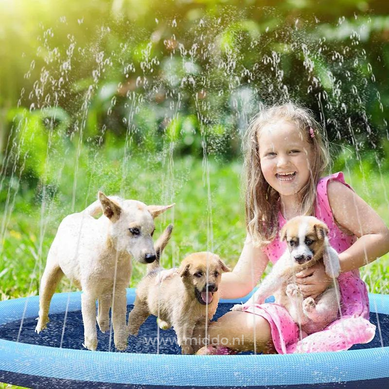 Tapis de Jeu Aquatique pour Enfants et Animaux – Jardin et Extérieur