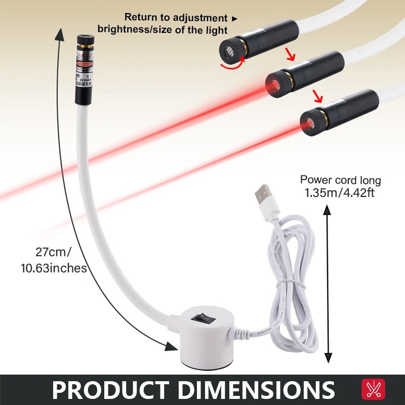 Lumière Laser Magnétique pour Machine à Coudre – Couture Précise