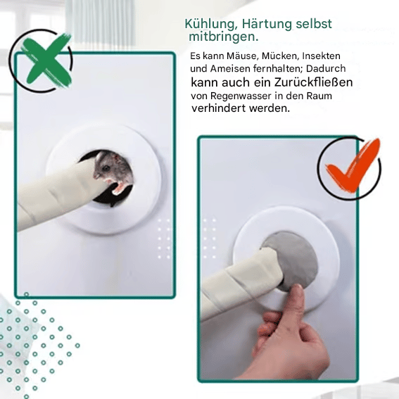 Mastic d'étanchéité multiusage – Prise rapide, imperméable et ignifuge