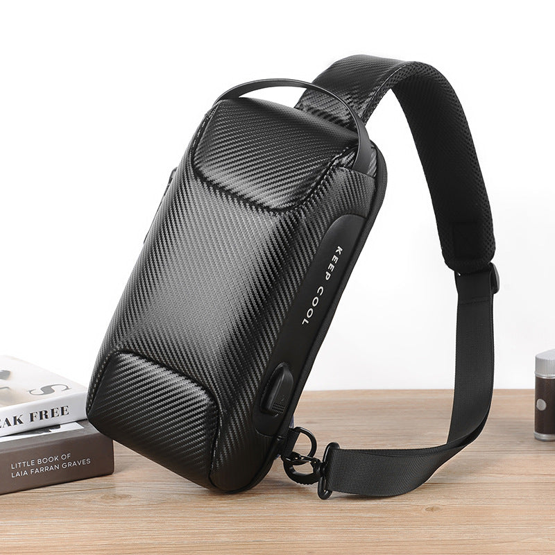Sacoche Sling Antivol avec Cadenas à Combinaison et Port USB