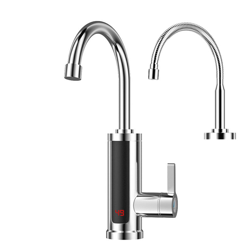 Robinet de cuisine avec eau chaude instantanée et affichage LED de la température