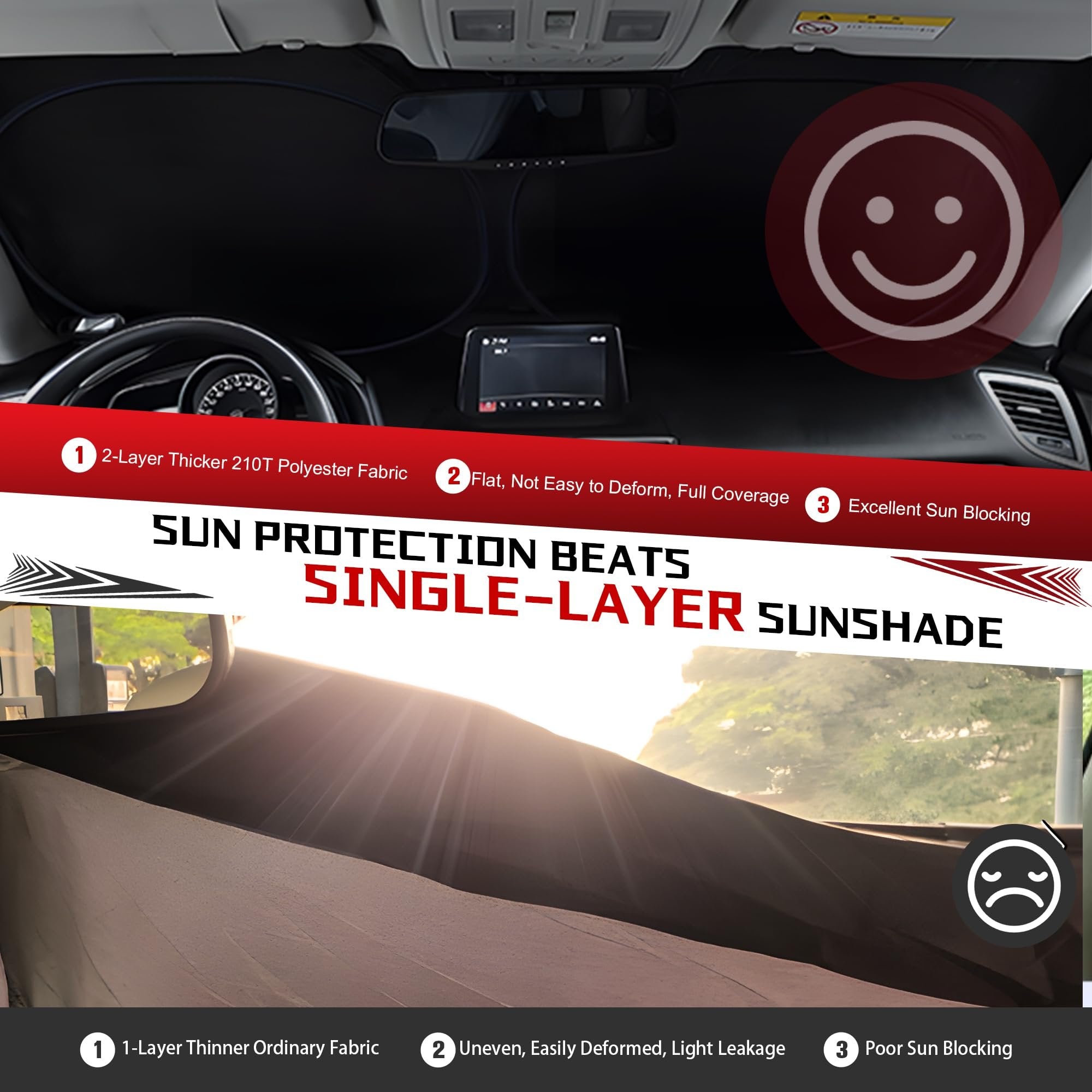 Solaris™ – Pare-soleil automobile pour une protection UV optimale [50 % de réduction]