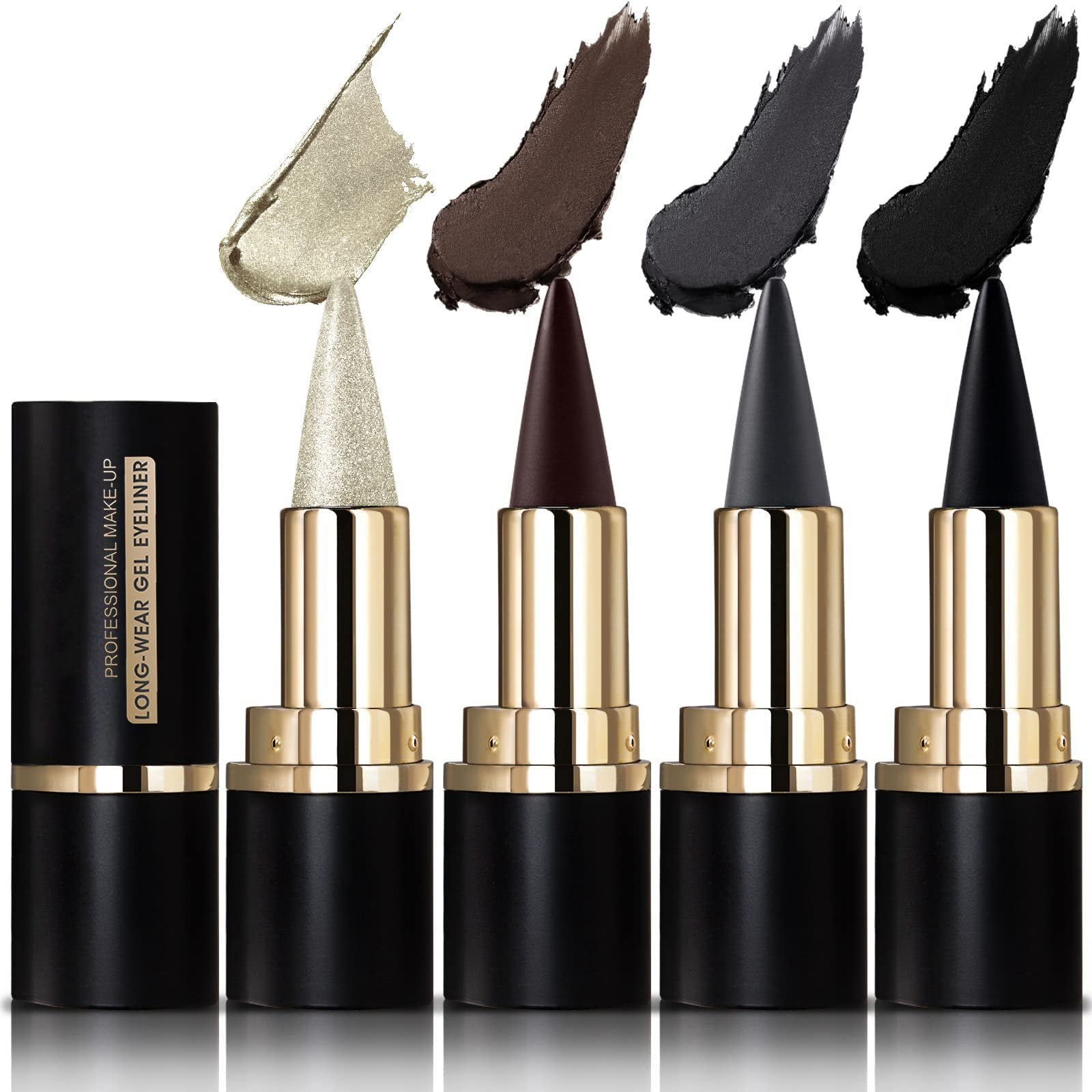 Eyeliner Mat Longue Tenue Résistant à l'Eau – Séchage Rapide et Précis