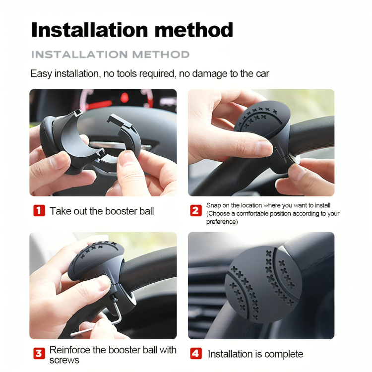 SwiftKnob™ – Votre clé pour des manœuvres sans effort ! [1 + 1 Gratuit]