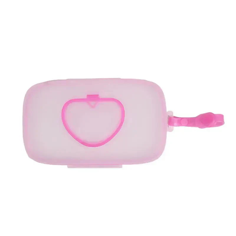 Distributeur de Lingettes Portable avec Couvercle Hermétique et Lanière