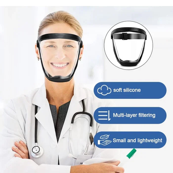 Visière de Protection Faciale Anti-Buée pour Travaux et Bricolage