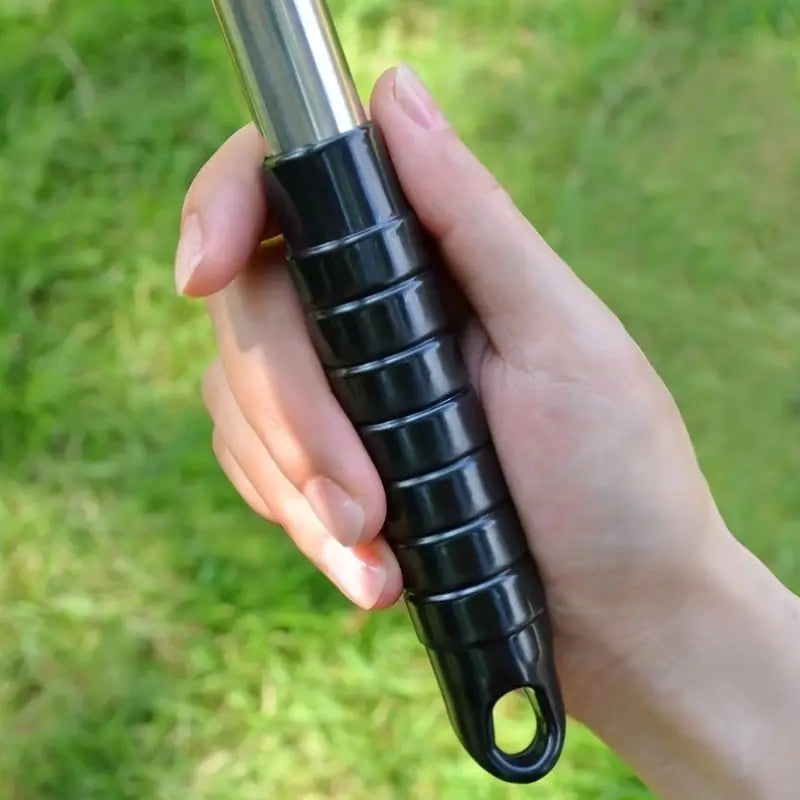 Râteau Télescopique Ergonomique Réglable pour Jardin et Pelouse