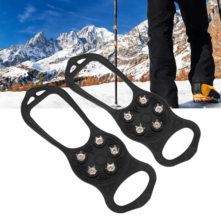 Crampons antidérapants pour chaussures – Traction sur glace et neige