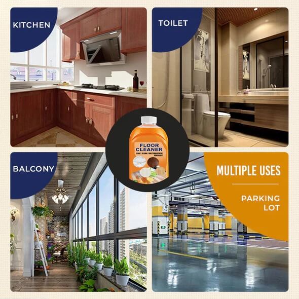 Nettoyant Sol Sans Traces – Formule Brillance pour Toutes Surfaces