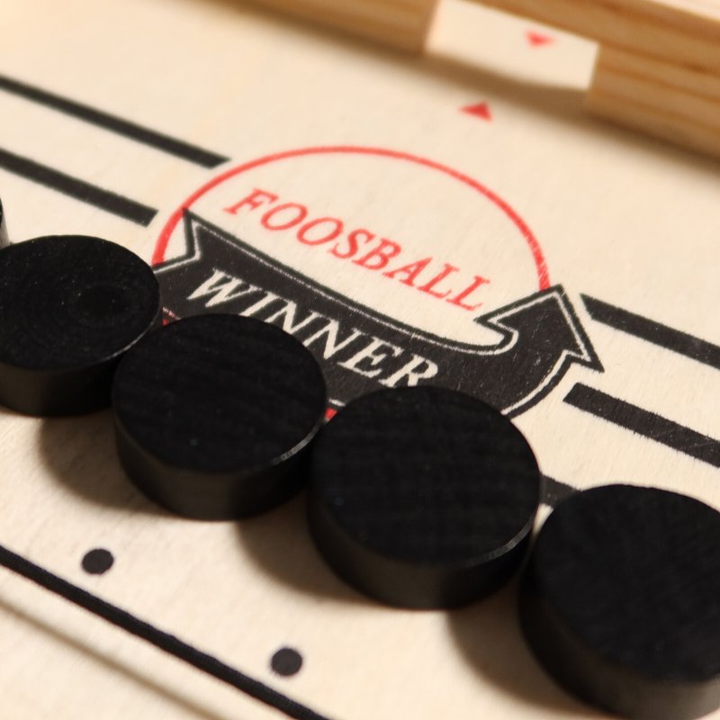 Jeu de palets rapide en bois pour 2 joueurs – jeu d'adresse familial