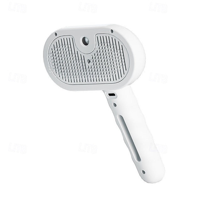 Brosse pour chien et chat avec spray brumisateur intégré