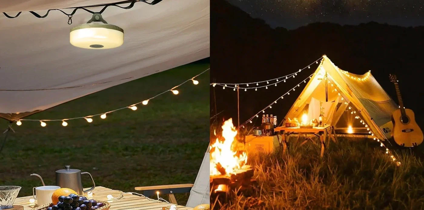 Guirlande LED Extensible 10m Étanche pour Jardin et Camping