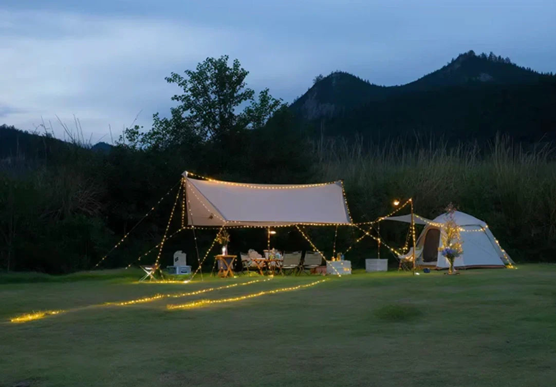 Guirlande LED Extensible 10m Étanche pour Jardin et Camping