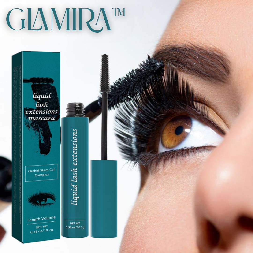 Glamira™ – Mascara liquide pour des cils de rêve fournis et bien définis [1 + 1 Gratuit]