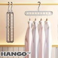 Cintre Pivotant 360° avec 9 Trous – Gain de Place pour Armoire